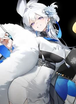 Snow Crane - NIKKE character portrait