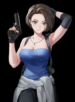 Jill Valentine - NIKKE character portrait